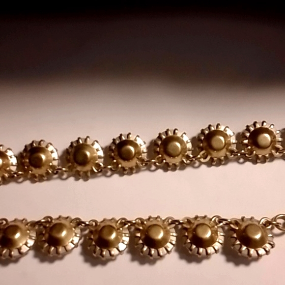 J Crew Rhinestone And Gold Tone Necklace - Picture 5 of 5